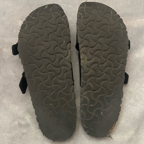 Birkenstock Black Yao Birko-Flor Comfort Slip On Sandals - Picture 6 of 7
